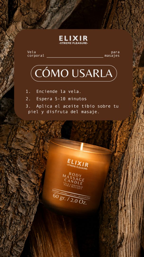 Vela Corporal para Masajes Elixir x 30 gr