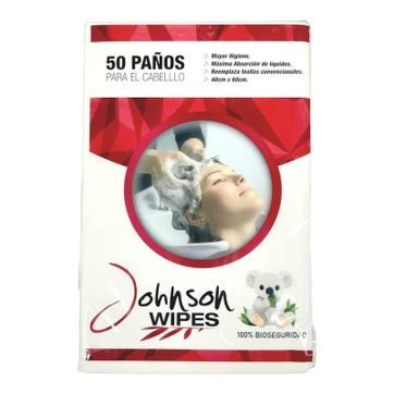 Imagen del producto D. CABELLO PRO-WIPES PAQ 50 UND JH-101 