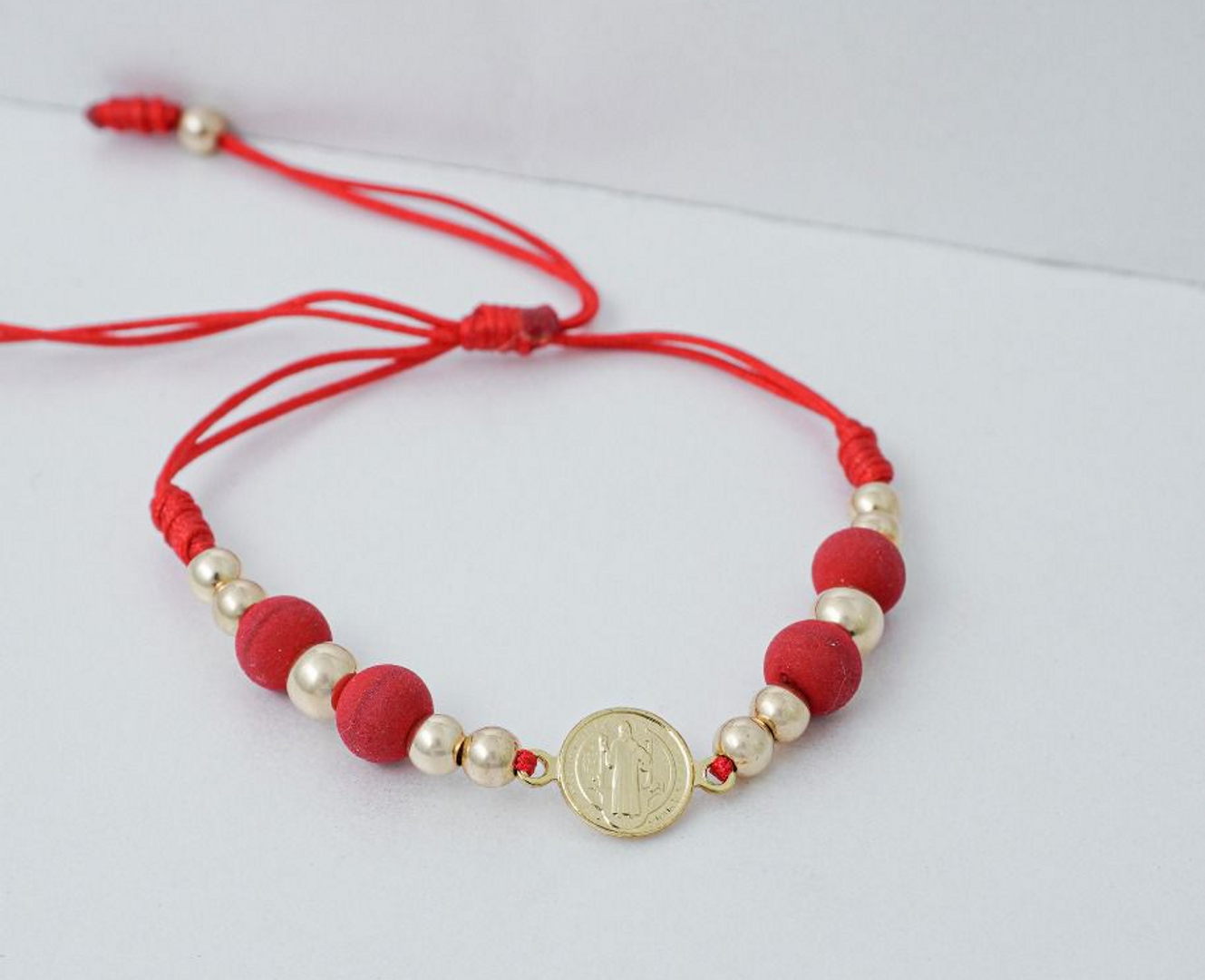 Pulsera san benito balin 4mm y 5mm  liso