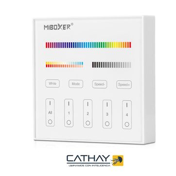 CONTROL DE PARED PILA RGB/W - imagen 1