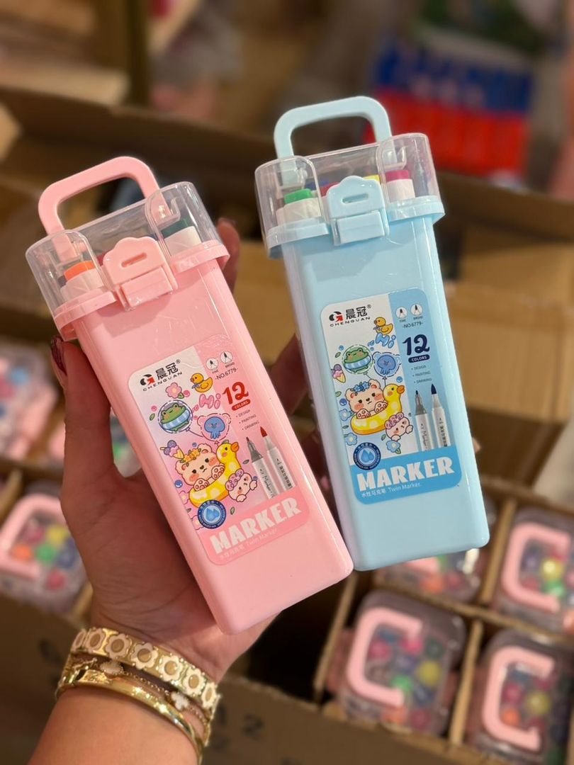 ESTUCHE MARKET X12
