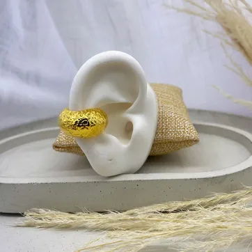 Imagen del producto Earcuff, bronce con pqueño baño de oro 