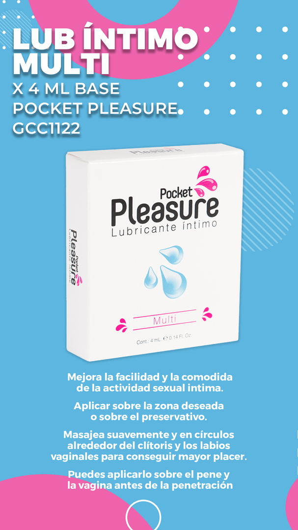 Multiorgasmos Pleasure x 4 ml 