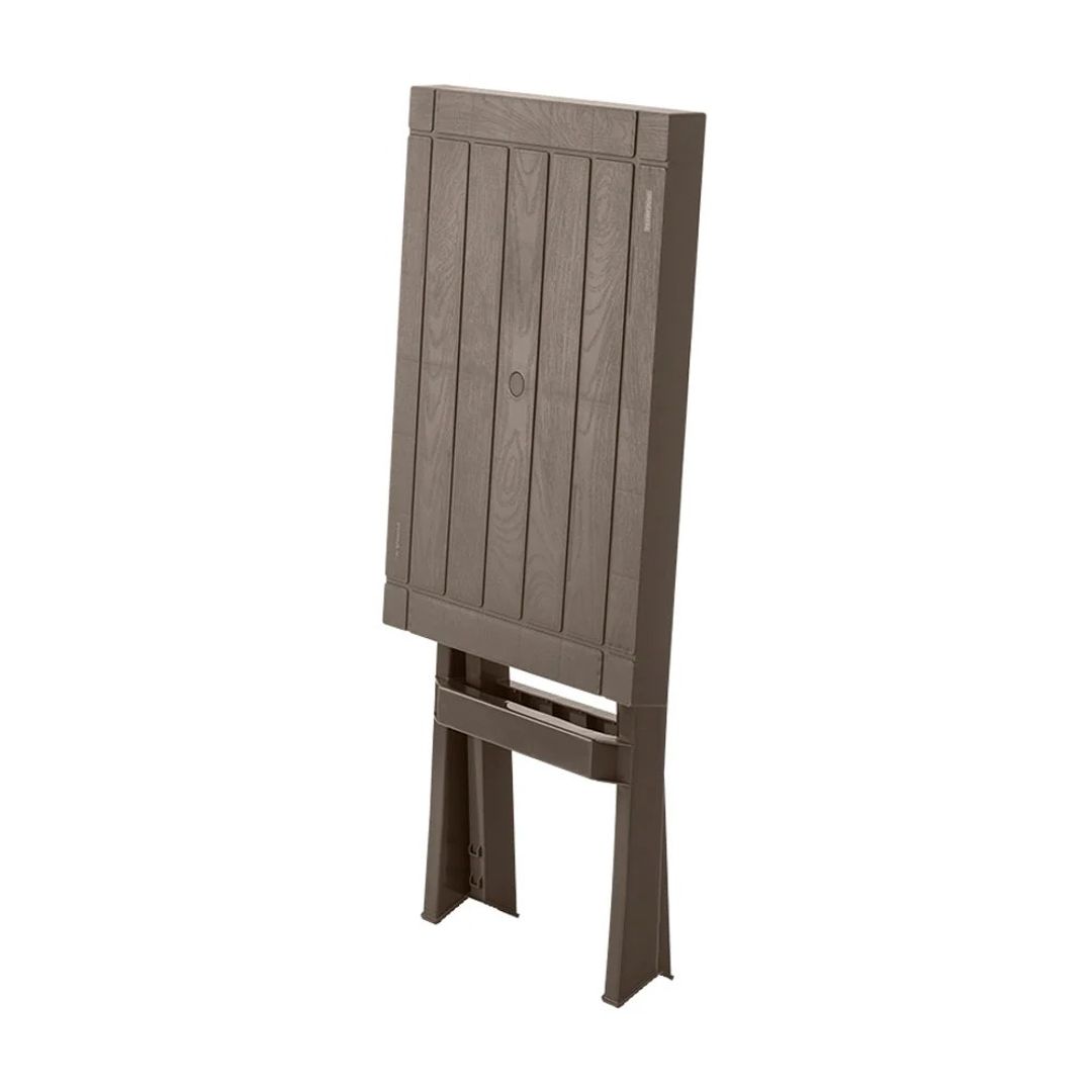 MESA RIMAX PLEGABLE RECTANGULAR MOCCA