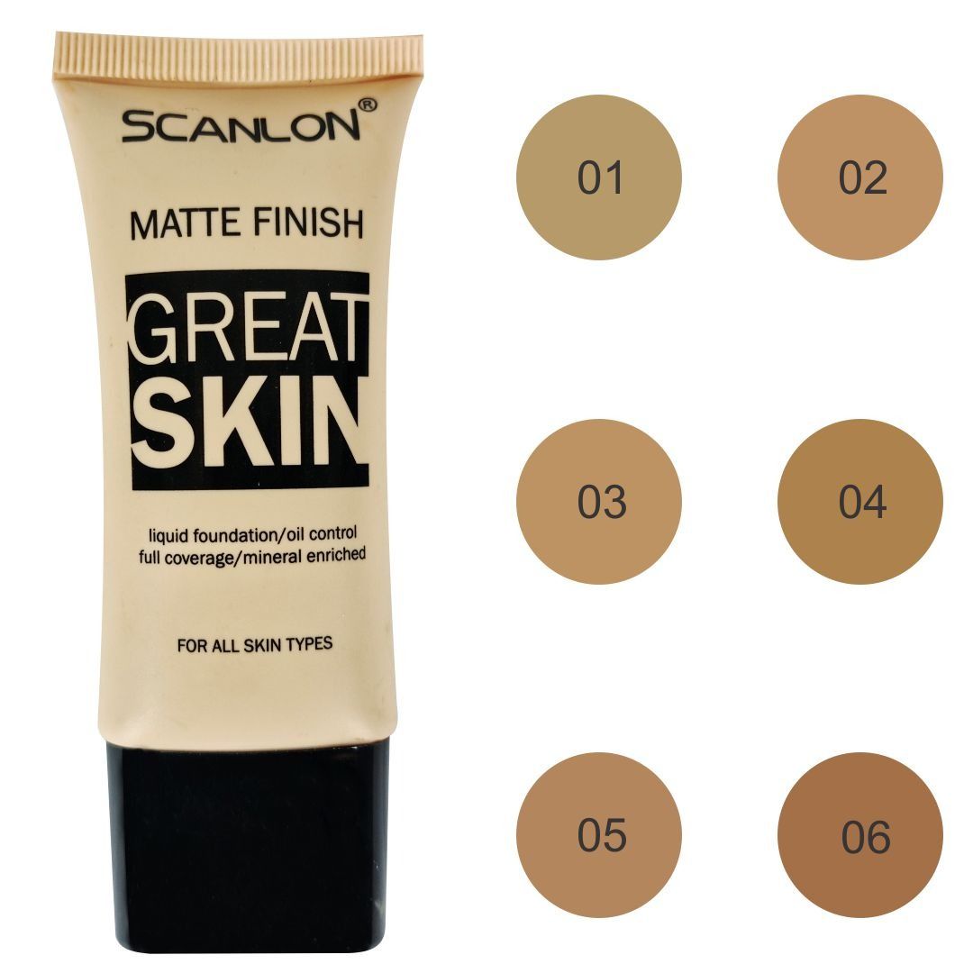 BASE LIQUIDA SCALON GREAT SKIN 