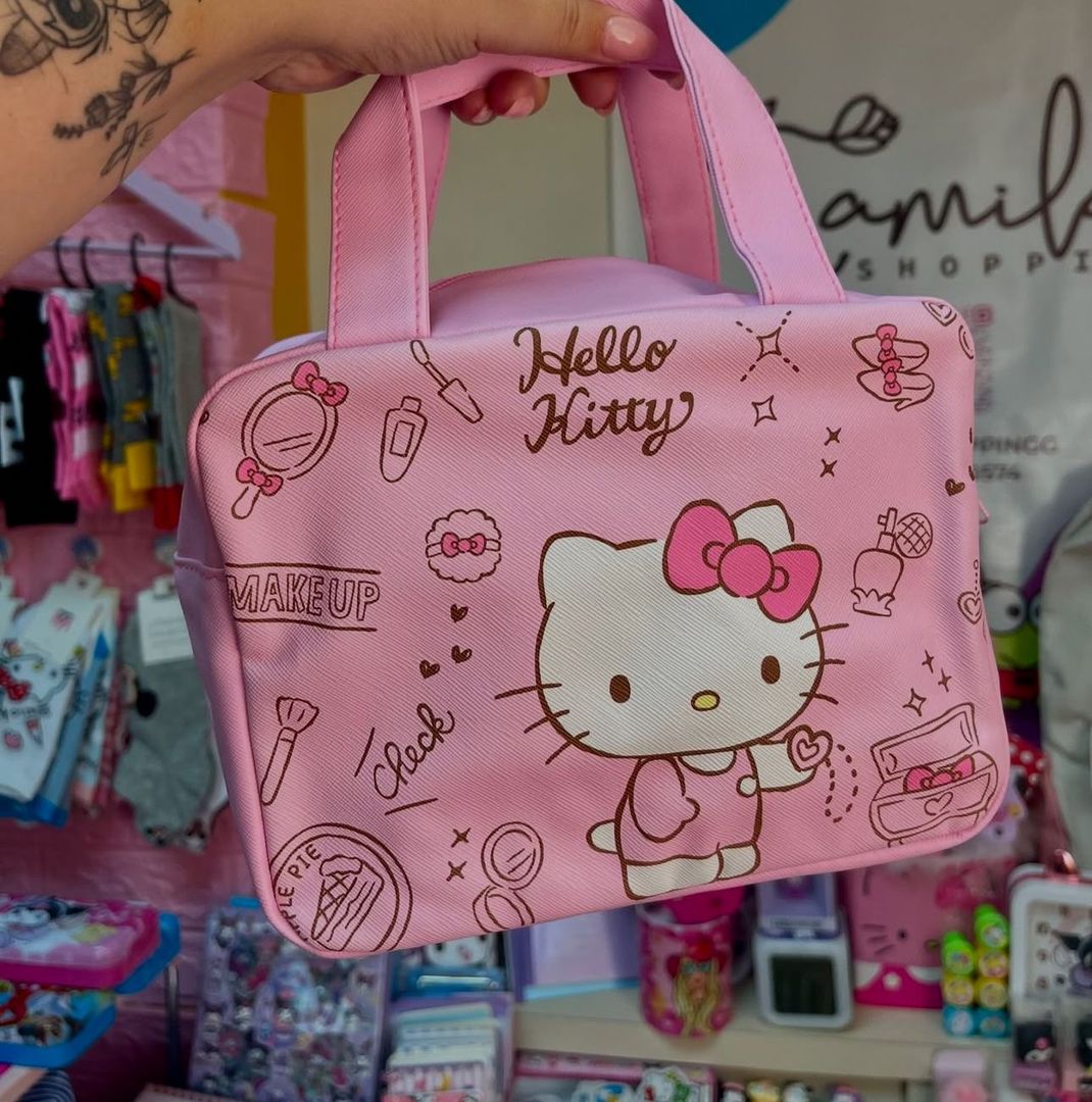 Lonchera térmica Sanrio tipo cuero