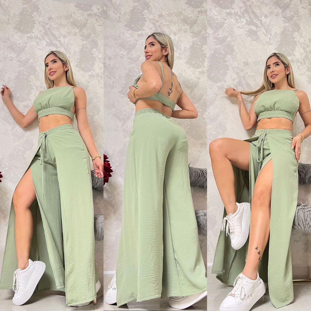 SET DE FALDA PANTALON