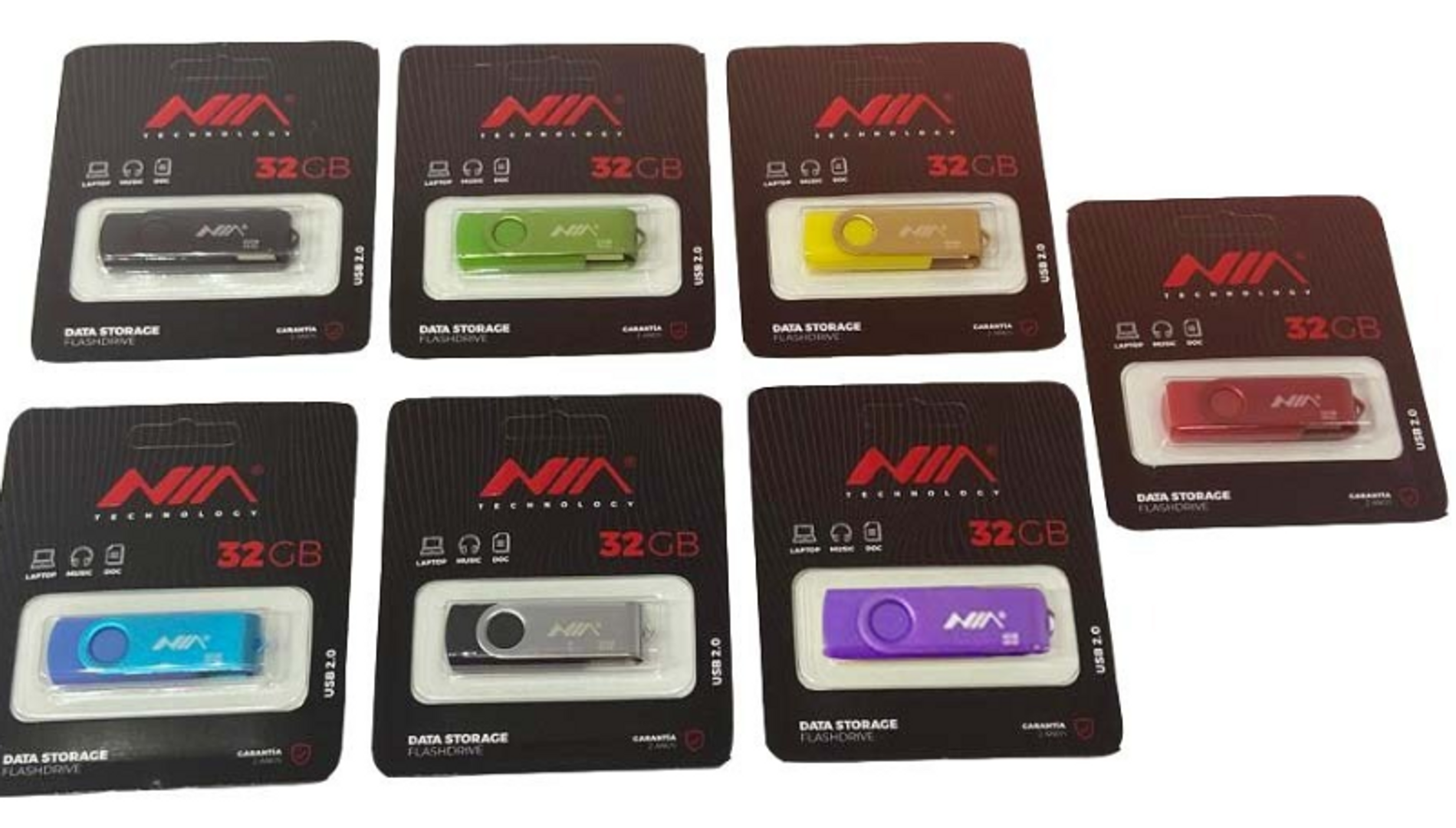 MEMORIAS USB COLORES 32GB