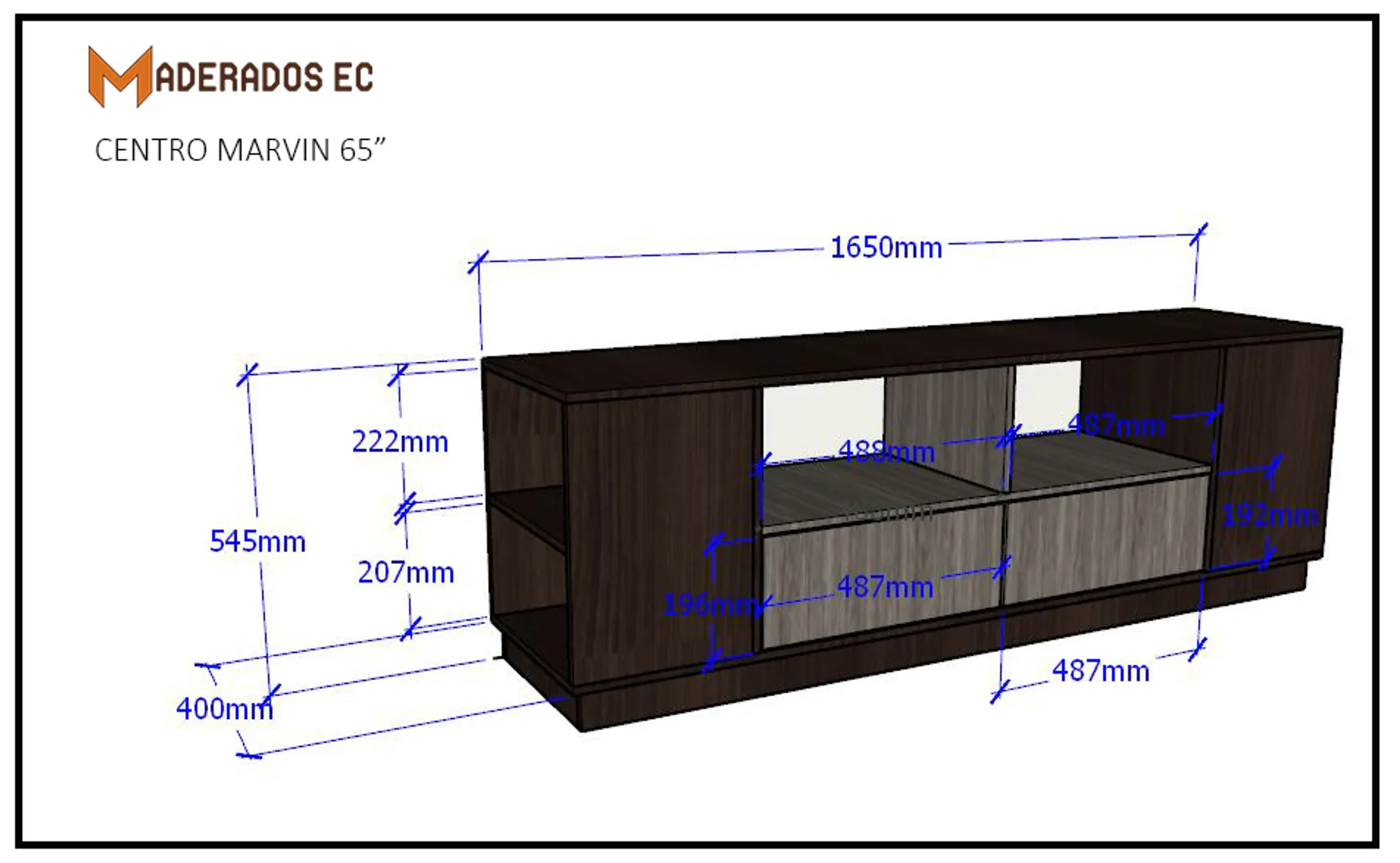 Centro - modelo Marvin 65"