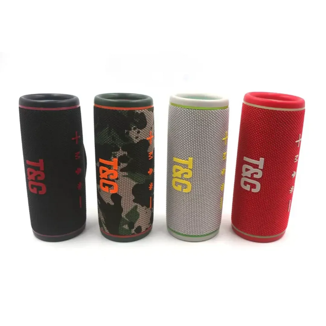 PARLANTE BOCINA PORTATIL LUZ LED TG-424 