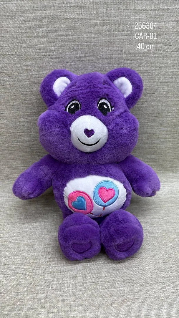 CARIÑOSO MORADO DE 40 CM 