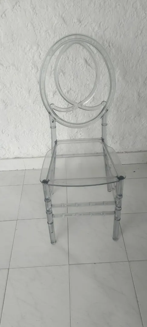 SILLAS FENIX TRANSPARENTES