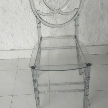 SILLAS FENIX TRANSPARENTES - imagen 1