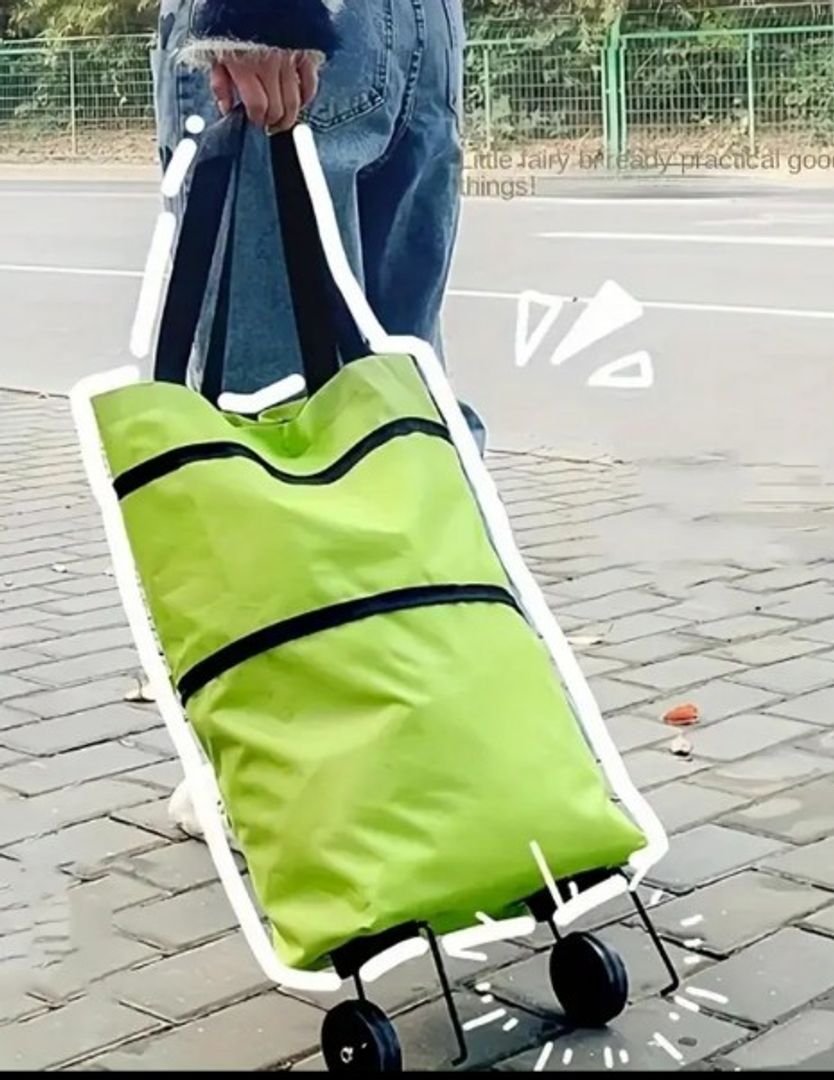 Bolsa con ruedas plegable