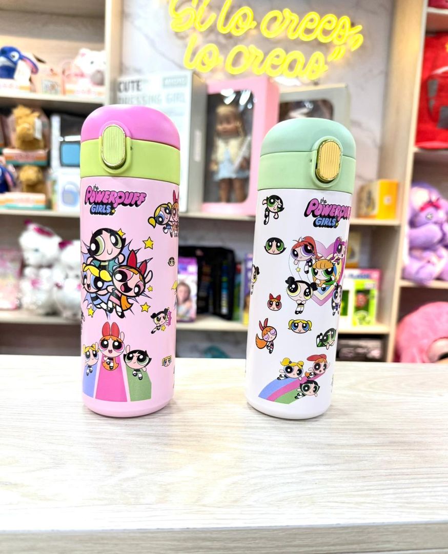 TERMO ACERO CHICAS SÚPER PODRROSAS