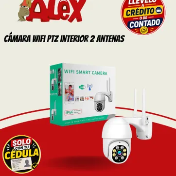 Imagen del producto Cámara WiFi PTZ interior 2 antenas