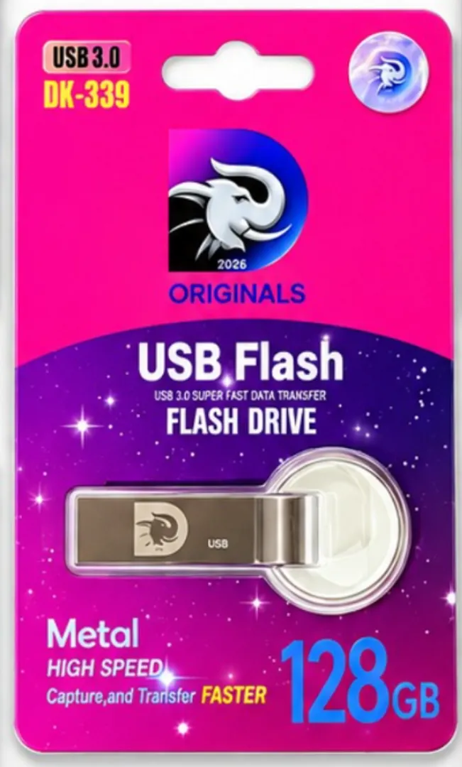 MEMORIA USB METALICA 128GB DUKA 3.0 HIGH SPEED