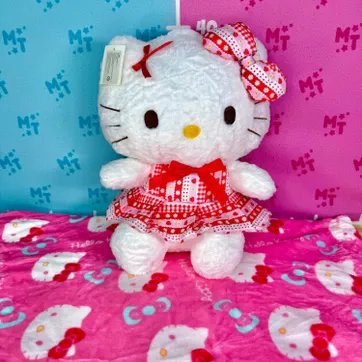 Imagen del producto Cobija Hello Kitty vestido fresas IGV
