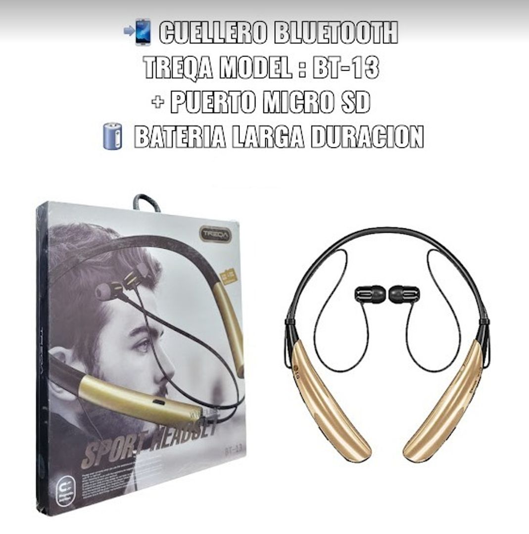 CUELLO BLUETOOTH TREQA