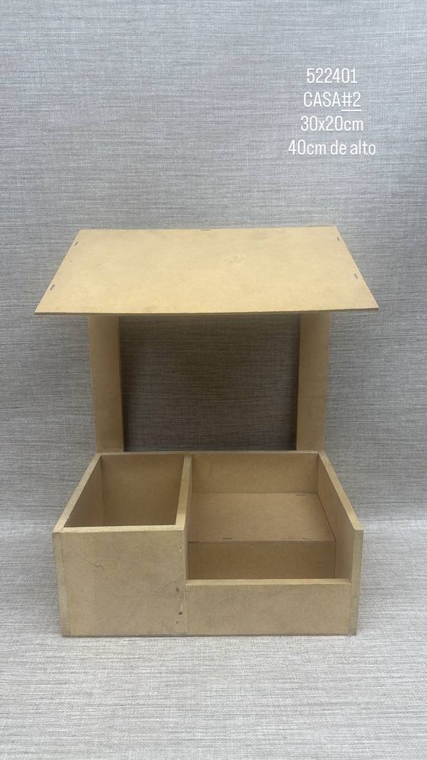 CAJA TECHO 30X20 CM