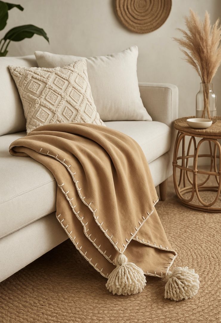 Manta/Trhow Camel VENDIDA 