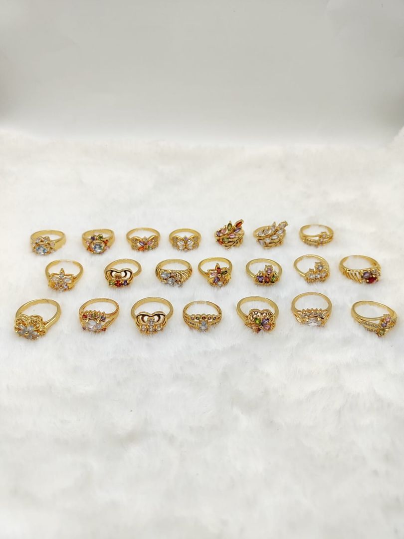 Anillos en covergold 