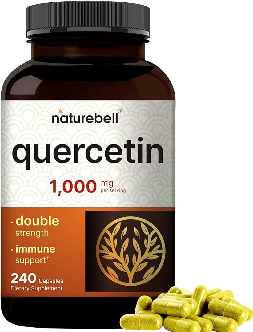 Quercetina 1000 mg por porción 240 cáp NATUREBELL