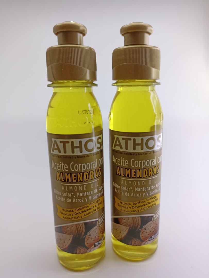 Aceite corporal de almendras Athos x 250ml