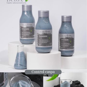 Imagen del producto MENTA HAIR TRATAMIENTO DETOX/ACONDICIONADOR ANTICASPA