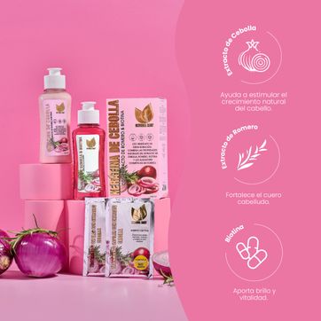 Kit Keratina de Cebolla, Romero y Biotina: - imagen 2