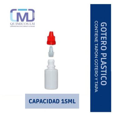 Imagen del producto GOTERO PLASTICO 15ML