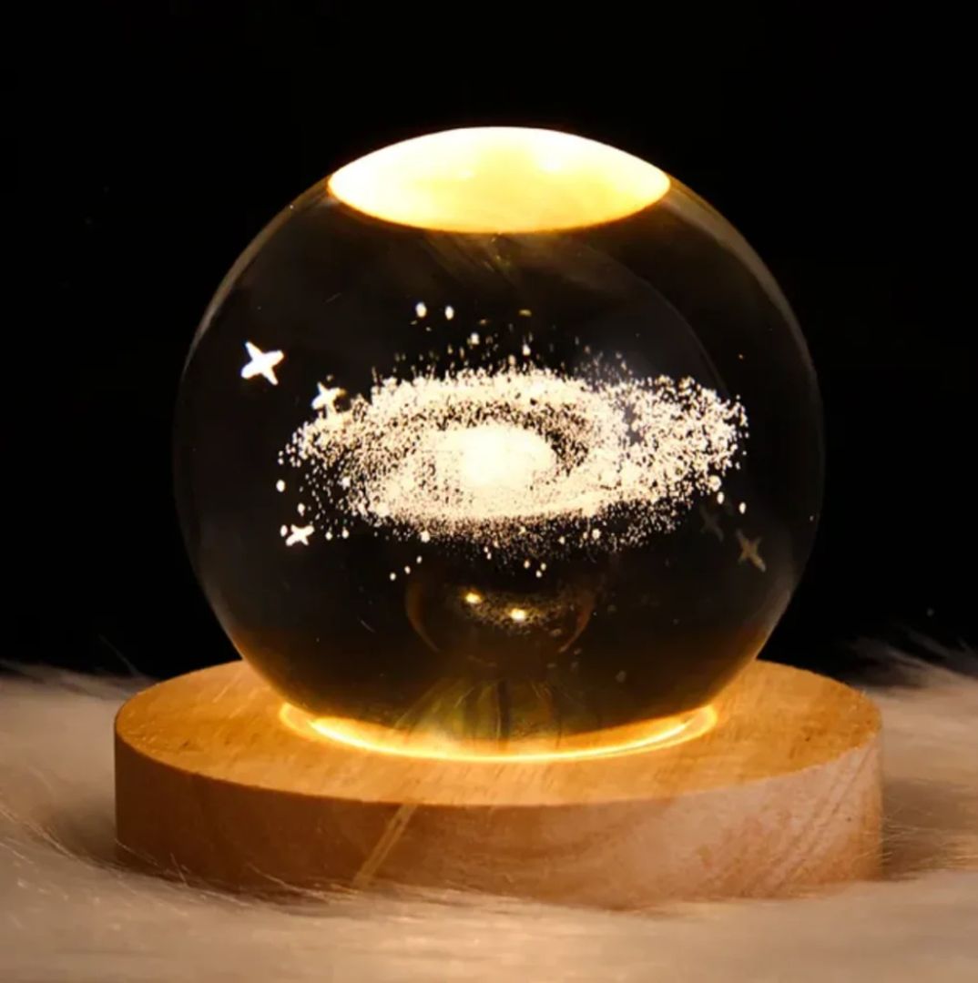 ESFERA CRISTAL REDONDA LAMPARA