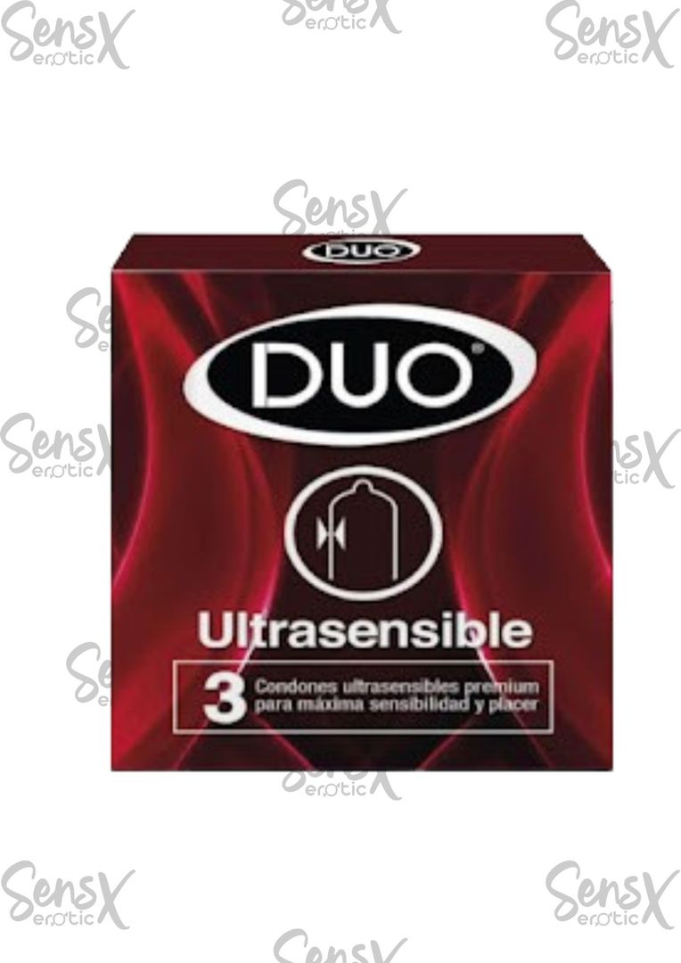 Condón Duo Ultrasensible – Venta por Unidad