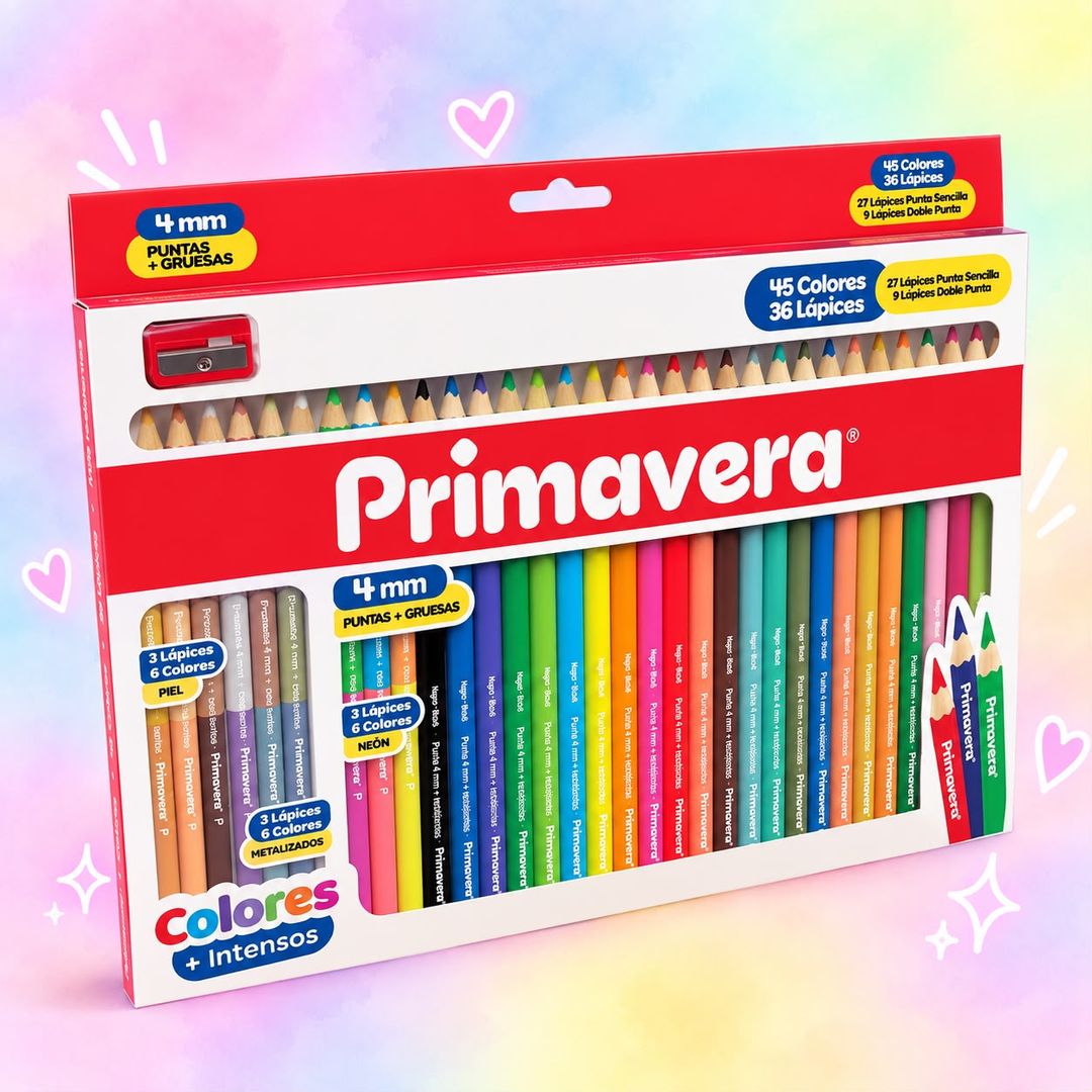 Colores primavera x 36 colores