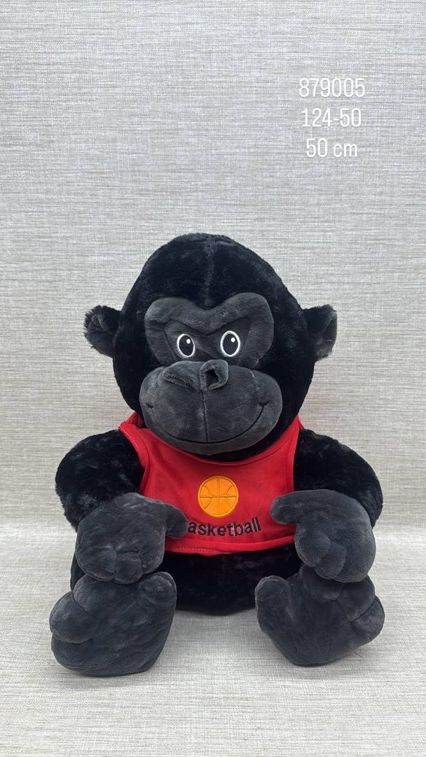 GORILA CON CAMISETA DEPORTIVA 50 CM