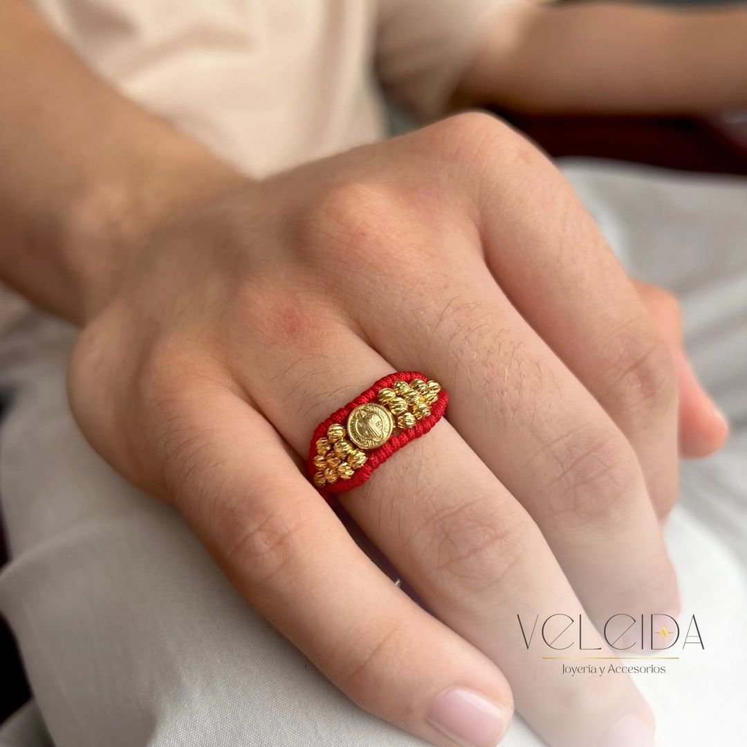 ANILLO ARTESANAL SAN BENITO 3 CARRILES