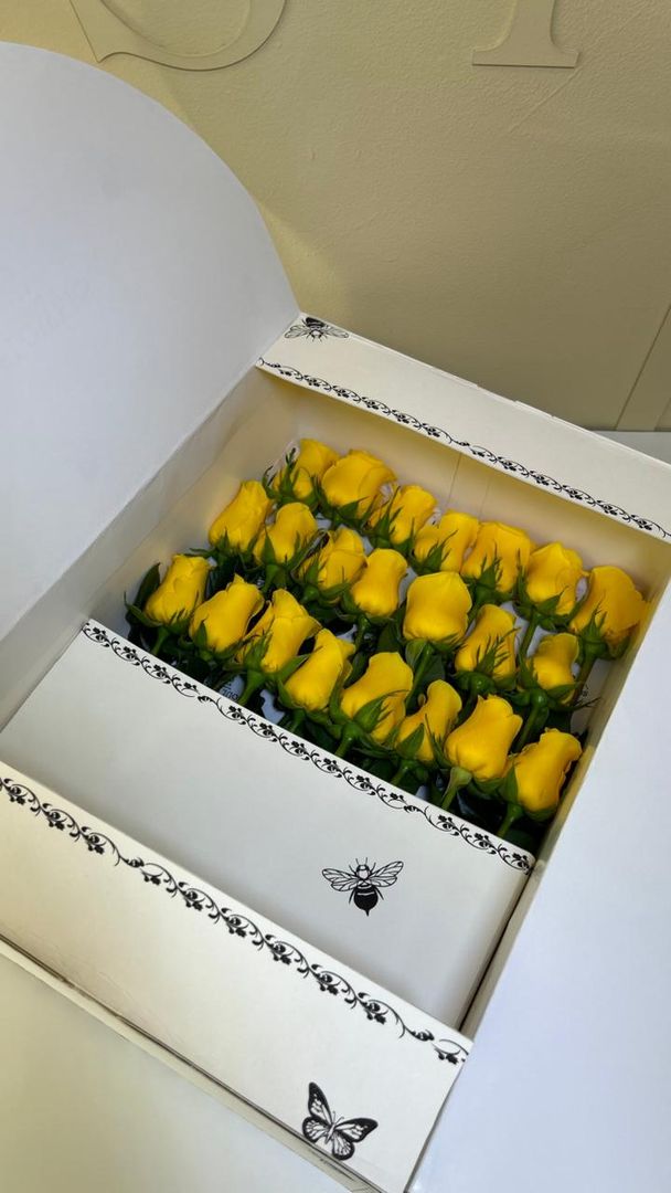 CAJA SINFONIA DE ROSAS