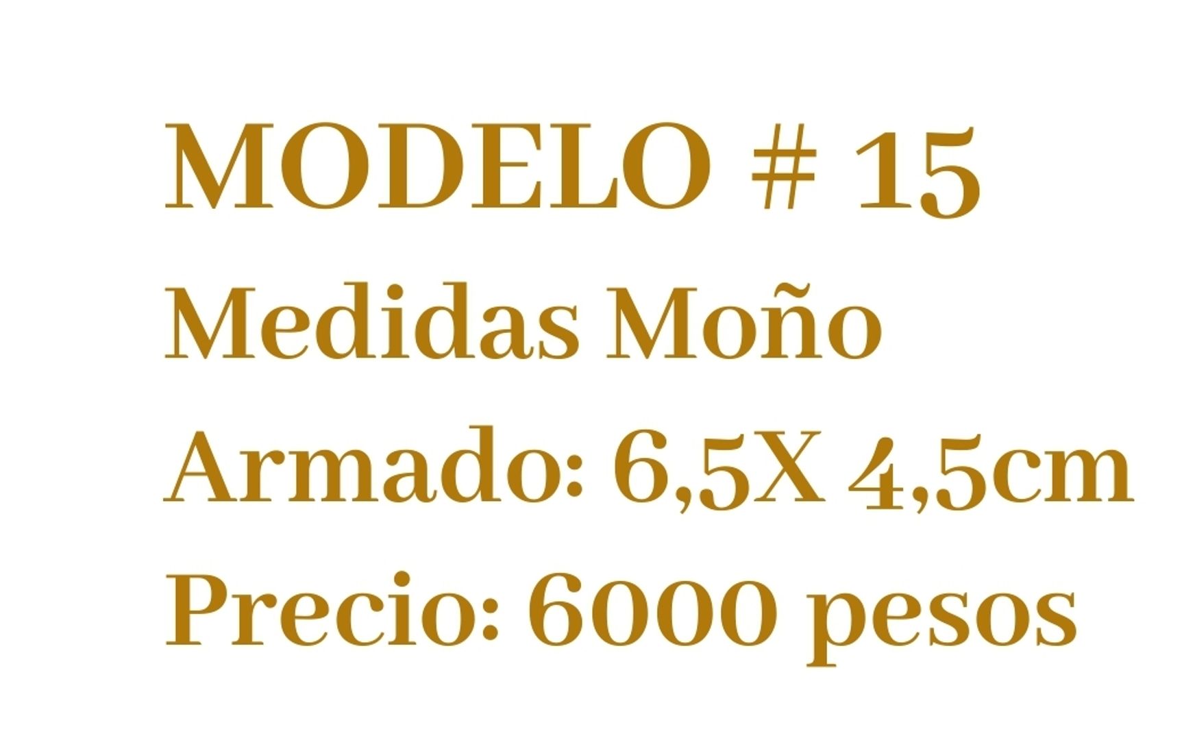 Molde 15 Único 