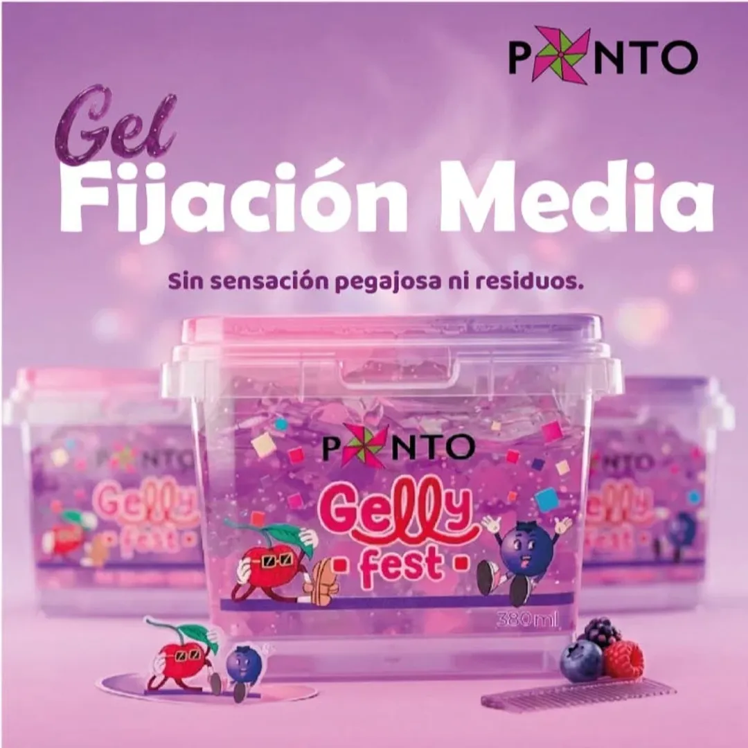 Gel fijación media 