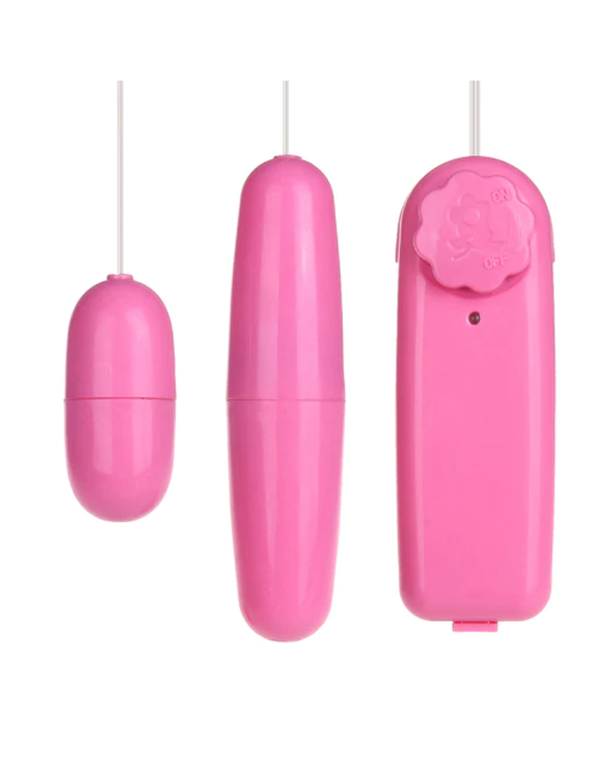 HUEVO VIBRADOR DOBLE SWEET PINK