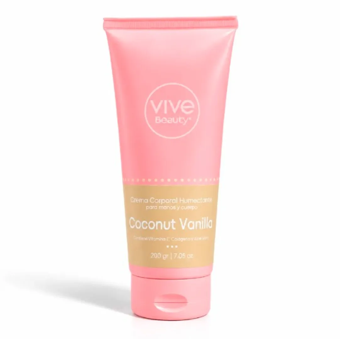 CREMA CORPORAL COCONUT VANILLA 200gr VIVE BEAUTY