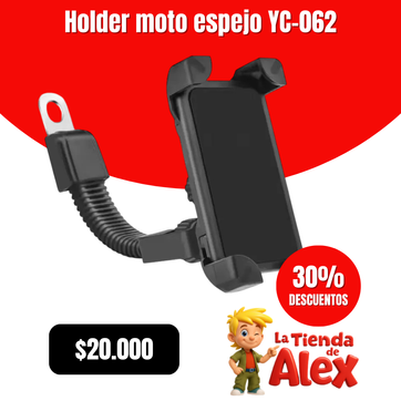 Imagen del producto Holder moto espejo YC-062