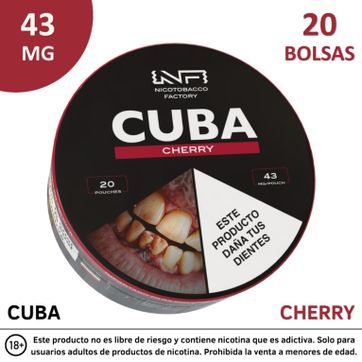 Imagen del producto Cuba Cherry 43mg - Parches De Nicotina