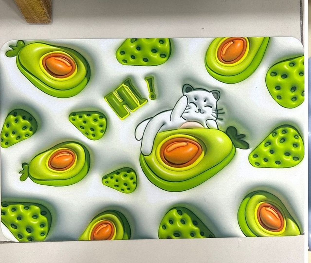 TAPETE ABSORVENTE ESTAMPADO 