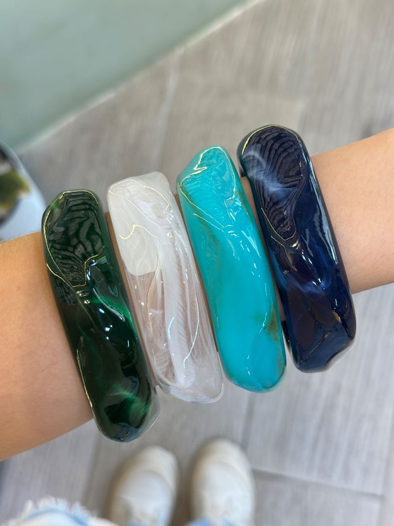 Pulsera acrílica figura 