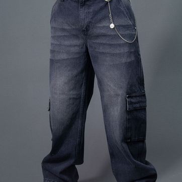 JEANS BAGGY CARGO NG-GRIS - imagen 3