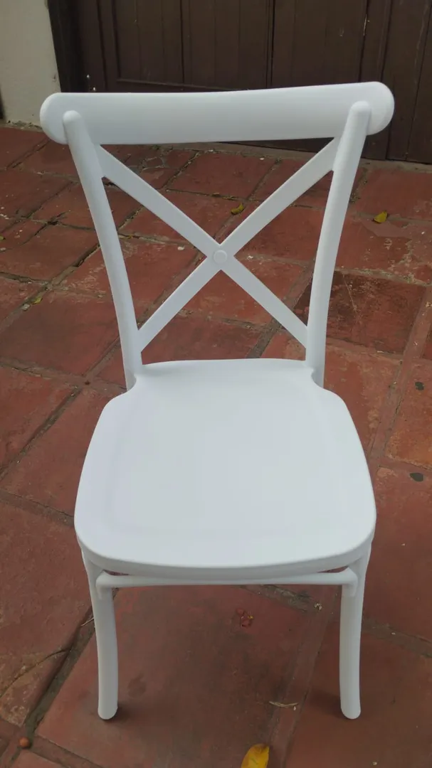 SILLAS DE NIÑO BLANCAS -  CROSS BACK