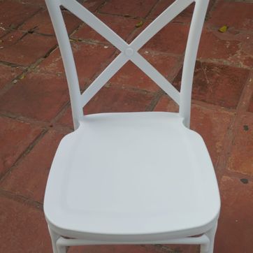 SILLAS DE NIÑO BLANCAS -  CROSS BACK - imagen 1