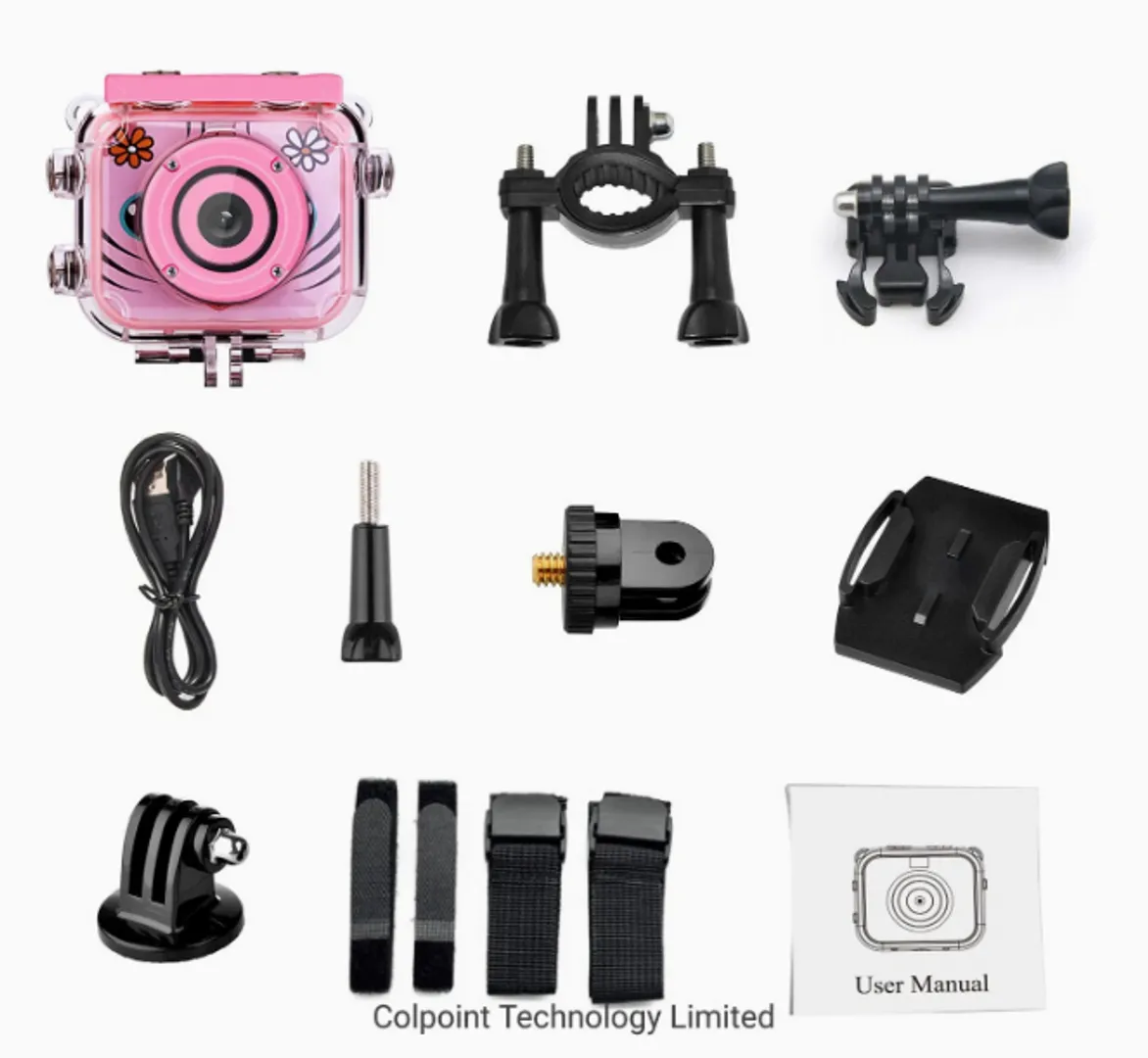 CAMARA SELFIE VIDEO DIGITAL INFANTIL KIDS IMPERMEABLE AT-G20G