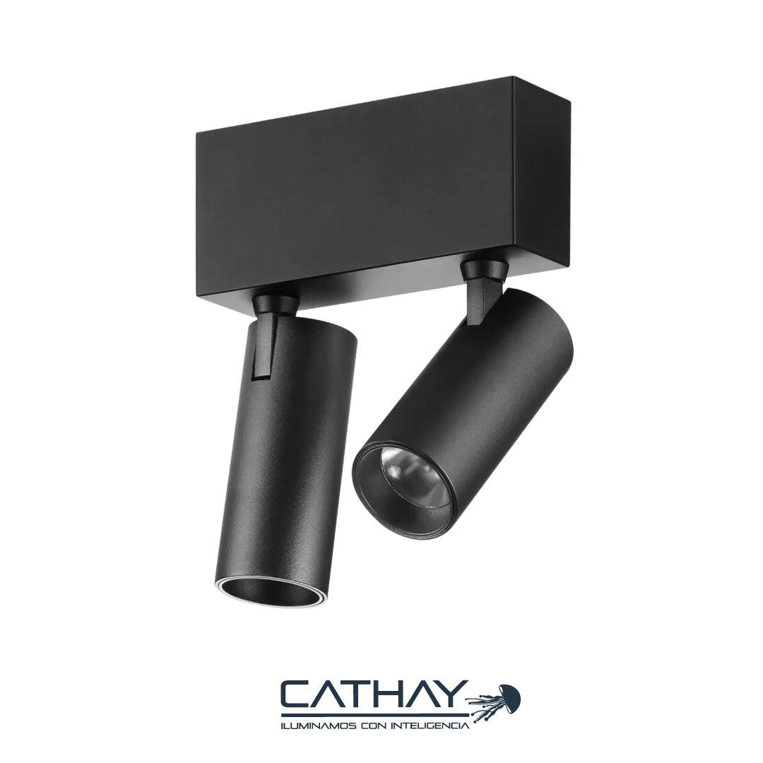 LUMINARIA LED TIPO CILINDRO DOBLE ECUALIZABLE